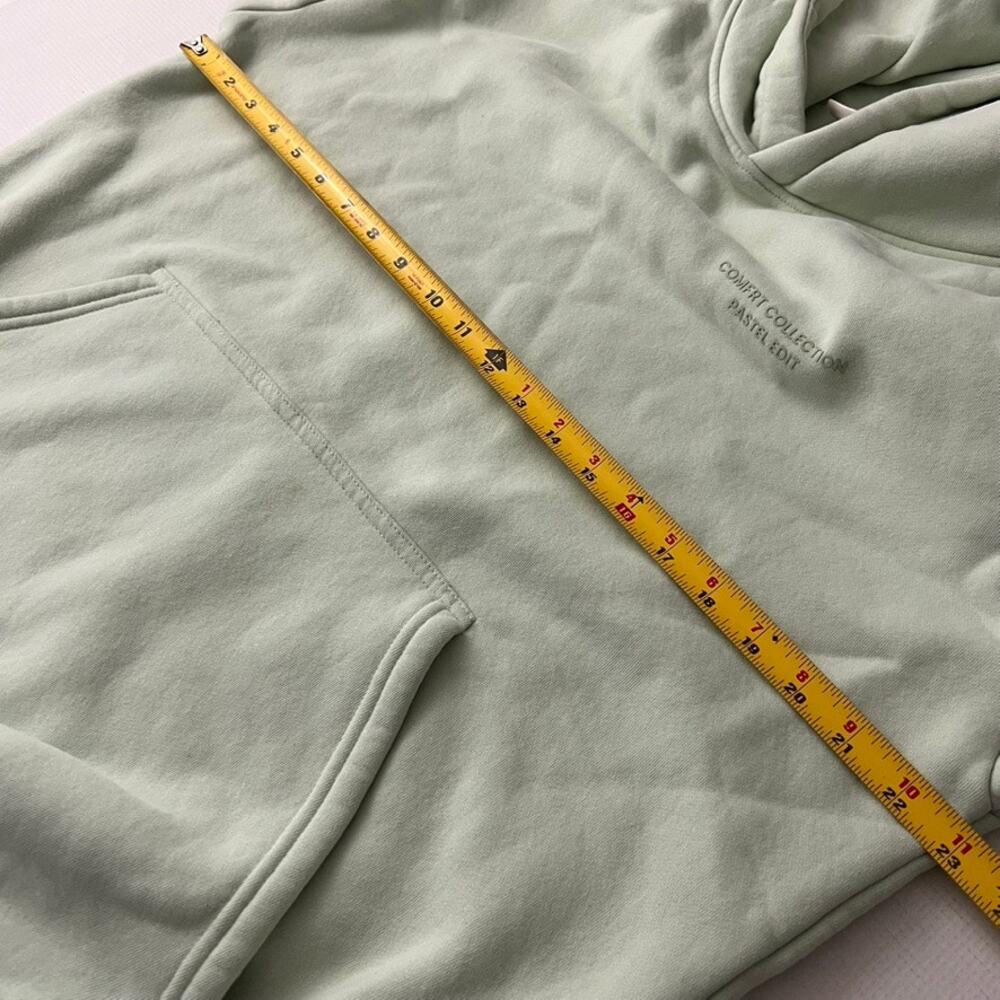 Comfrt Collection Pastel Edit Hoodie Sweatshirt Mint Women Size Medium - Picture 12 of 16